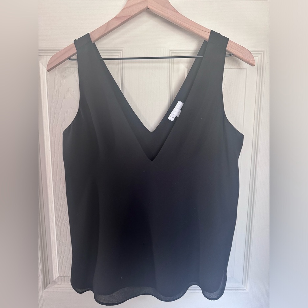Leith Elegant Black V-Neck Camisole